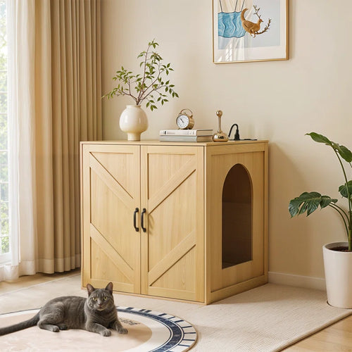 Cat Litter Farmhouse Enclosure