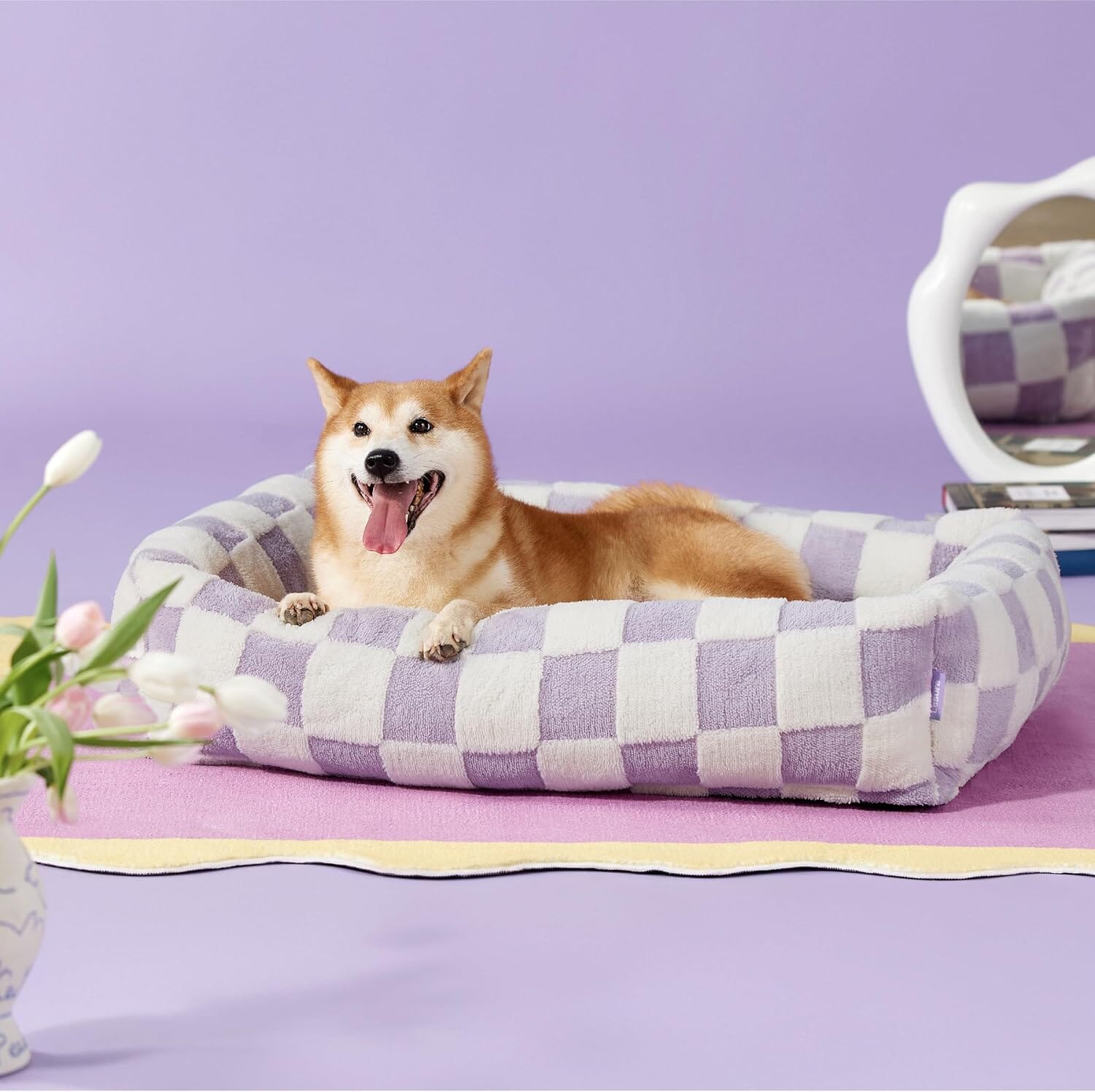Chic Rectangle Pet Bed